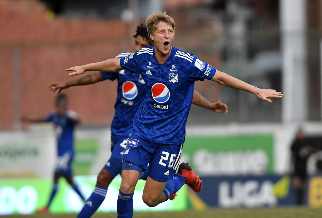 Envigado vs Millonarios , 26-10-2021. LBP II_2021Liga BetPlay DIMAYOR I 2021 / BetPlay DIMAYOR League II 2021