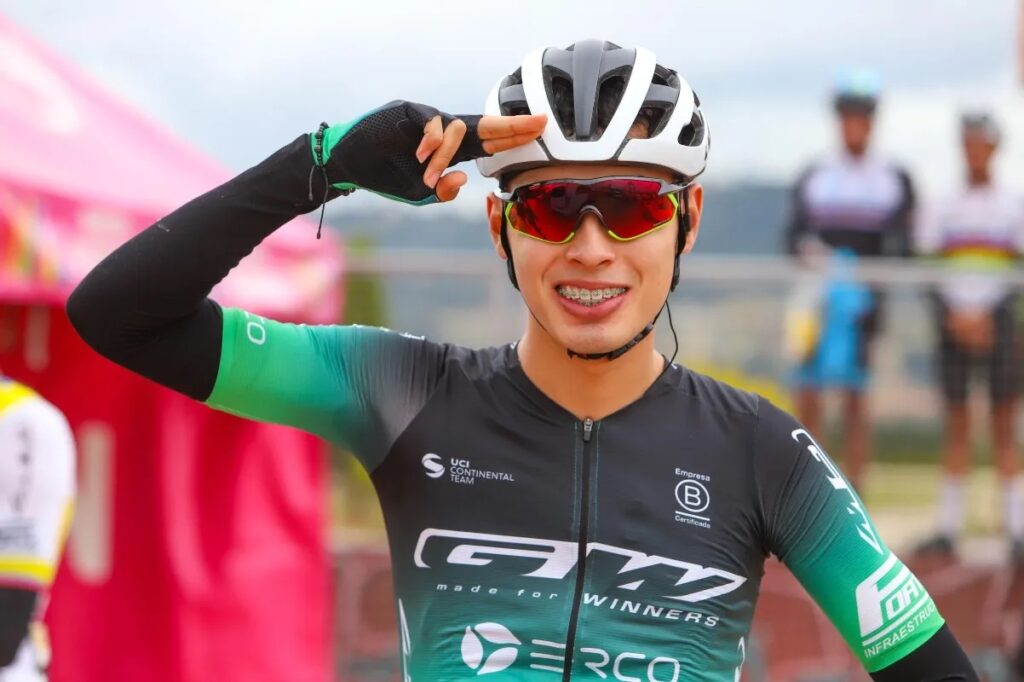 Diego Pescador, ciclista colombiano.