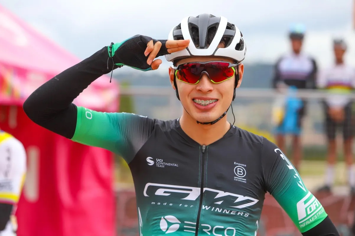 Diego Pescador, ciclista colombiano.