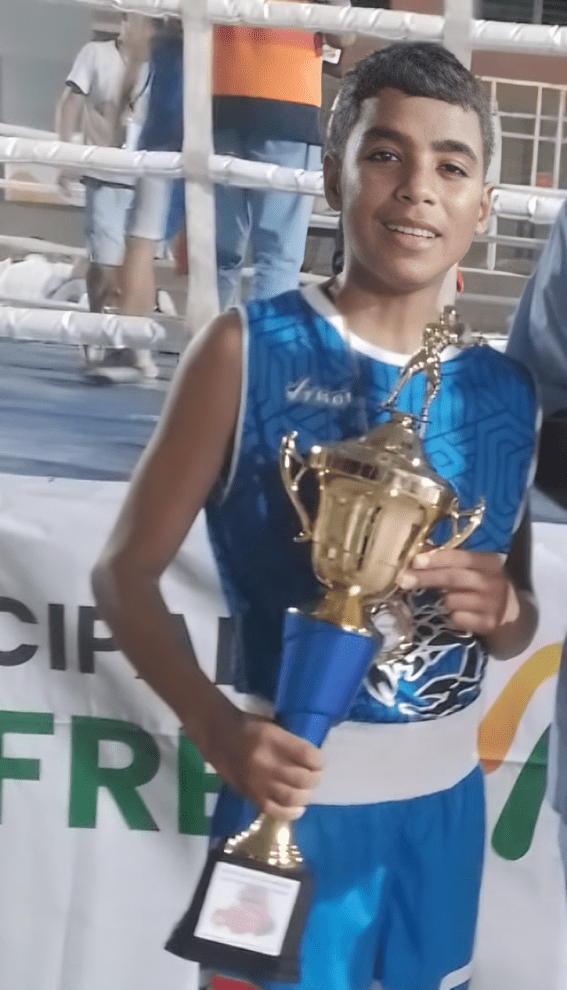 , el deportista JESÚS TOVAR