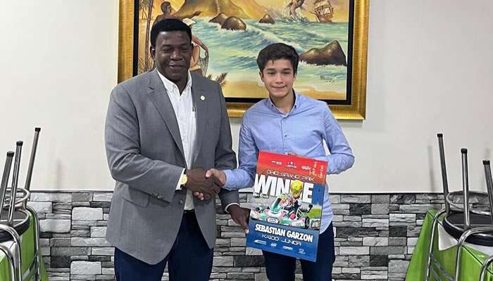 'Tatán' Garzón busca apoyo para su carrera deportiva