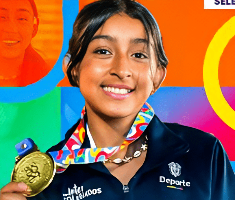 Juana Sofía Guarnizo conquista el oro en los Juegos Sudamericanos Escolares 2024.