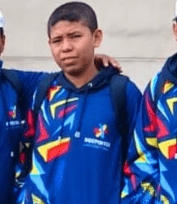 Jarol Andrés Alba, nadador.