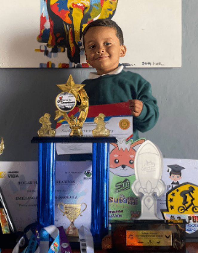 Emiliano Barrera, promesa del deporte.