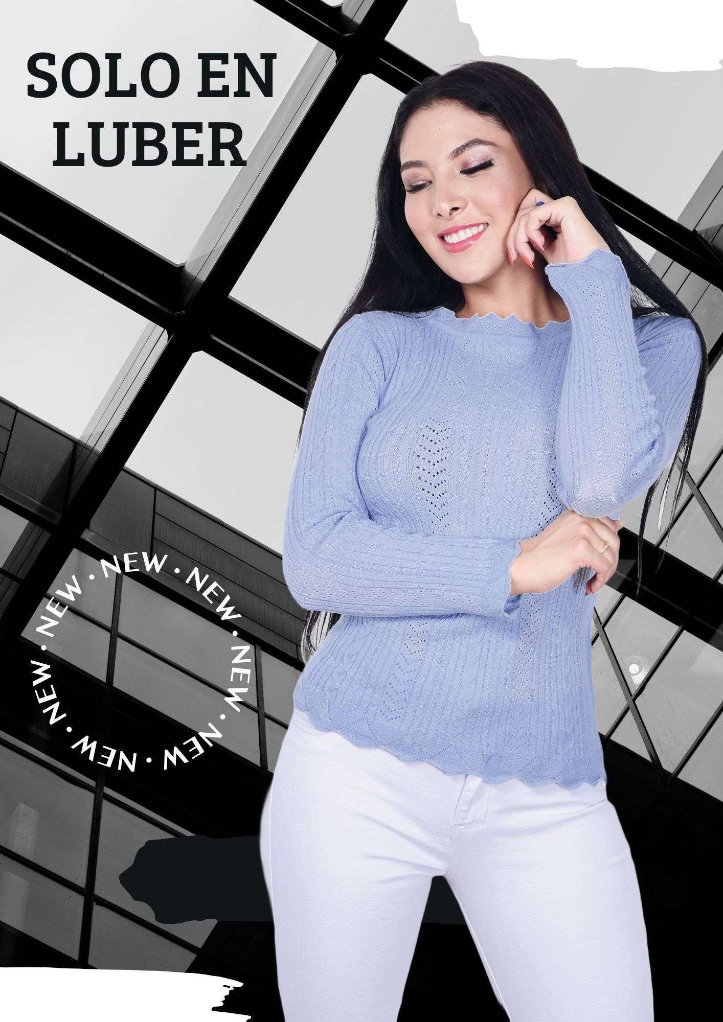Poster Indumentaria Moda Minimalista Negro