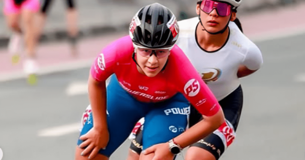 María José Quiroz, patinadora