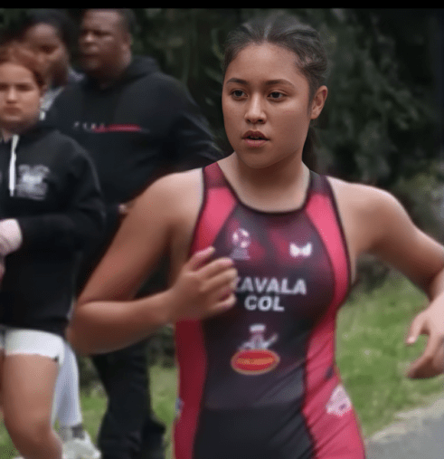 Lina Zavala, triatleta.