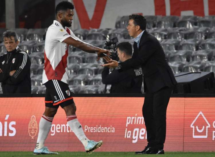 El mensaje de Marcelo Gallardo a Miguel Ángel Borja - Foto: Tomada de internet