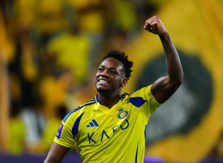 Jhon Durán regresó al gol con el Al Nassr - Foto: Tomada de @AlNassrFC