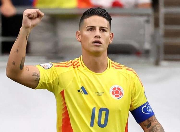 James Rodríguez habló de lo que significa ser el capitán de Colombia - Foto: Tomada de internet