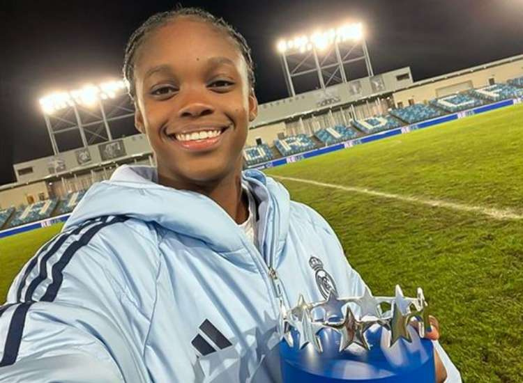 Video: La UEFA maravillada con la colombiana Linda Caicedo - Foto: Tomada de @realmadridfem