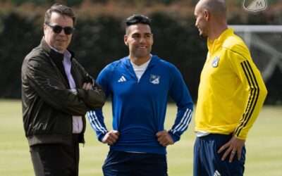 Buen ambiente en Millonarios entre directivas y jugadores - Foto: Tomada de @MillosFCoficial