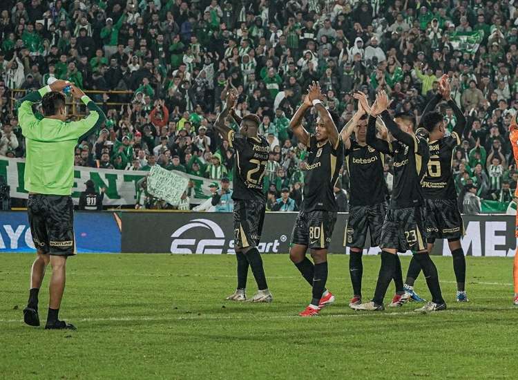 Atlético Nacional le dio una “manito” a Fortaleza - Foto: Tomada de @nacionaloficial