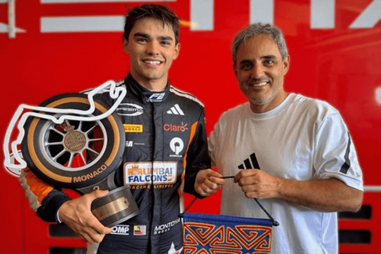 Sebastián Montoya brilla con su primer podio en la F2
