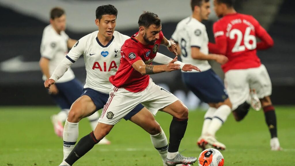 bruno-fernades-son-heung-min-manchester-united-tottenham