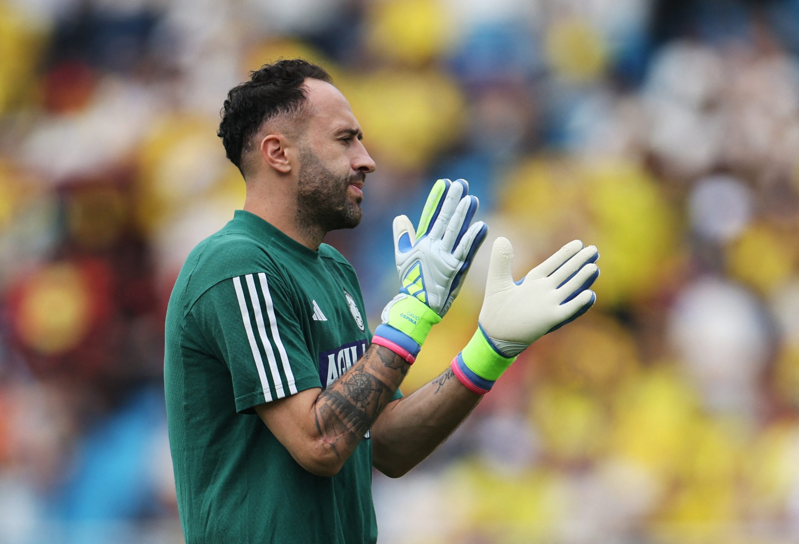 David Ospina actual referente de Atlético Nacional. Según medios mexicanos, el club Pumas UNAM, estaría interesado en fichar al guardameta.