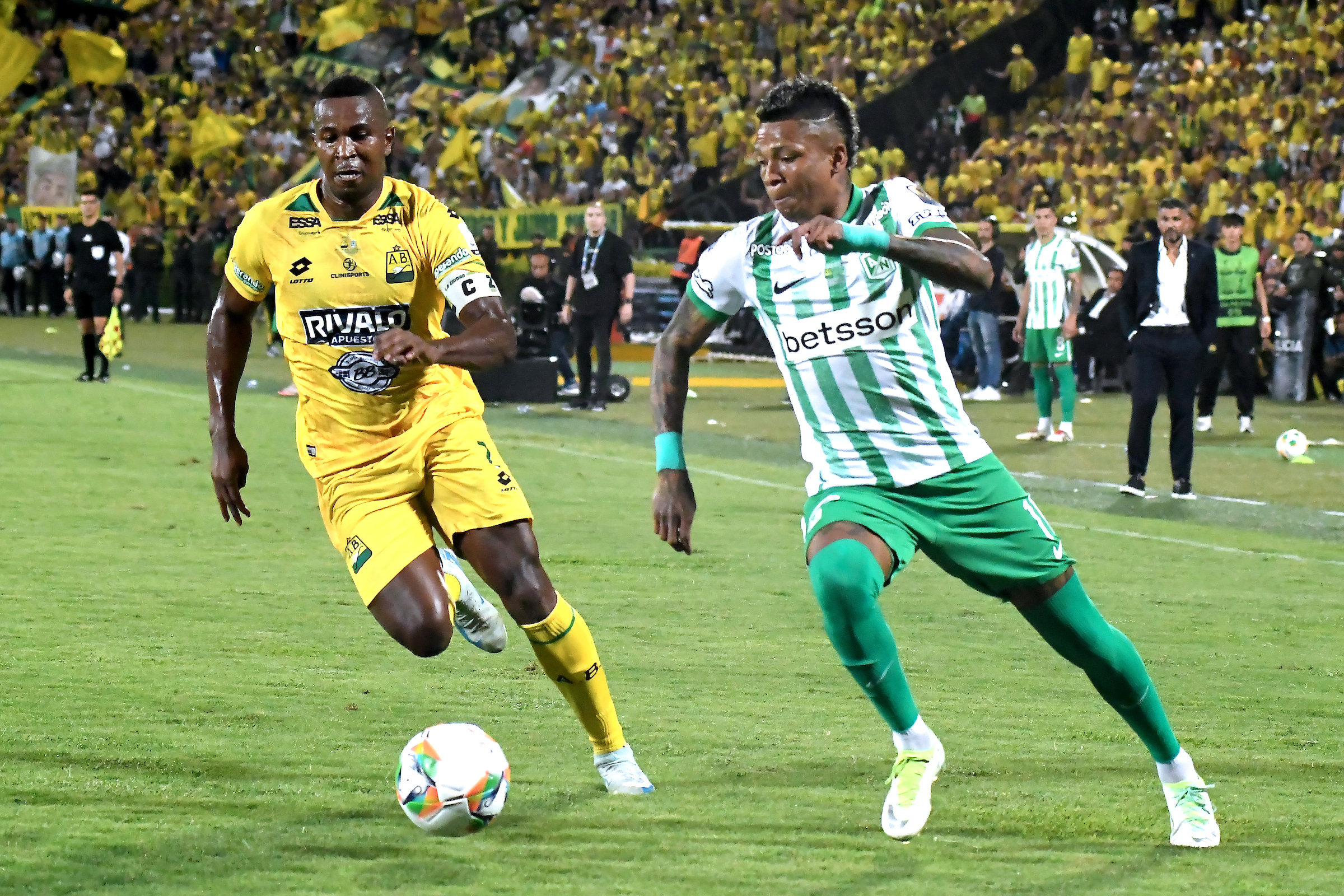 Atletico Bucaramanga vs Atletico Nacional, 06-02-2025. SLBP_2025 Final VueltaSuperLiga BetPlay DIMAYOR 2025 / BetPlay DIMAYOR SuperLeague 2025