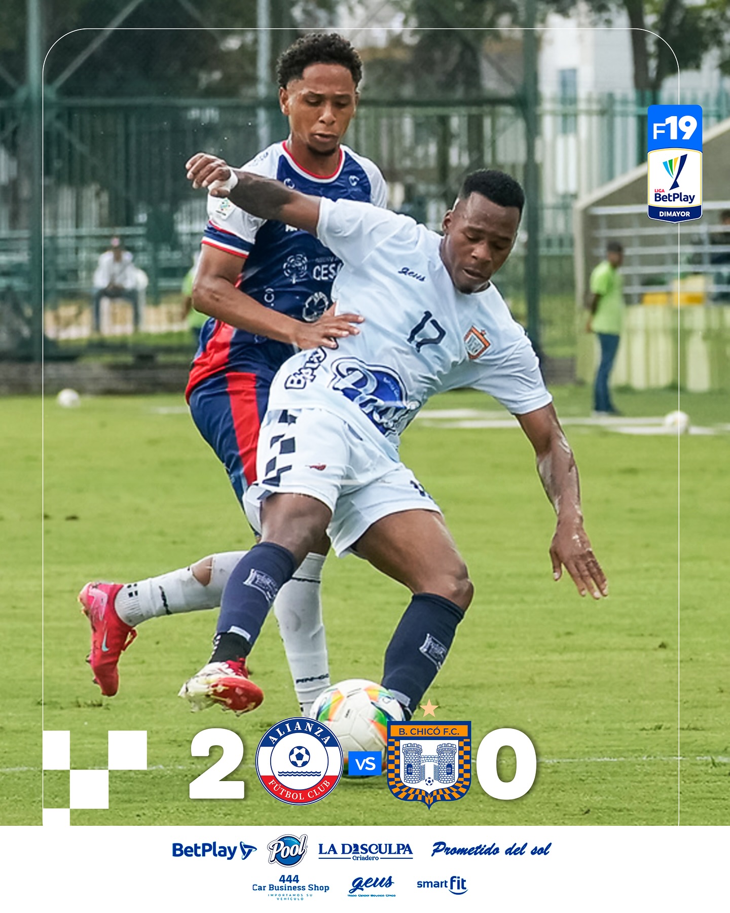 Boyacá Chicó cayó ante Alianza Valledupar 2-0