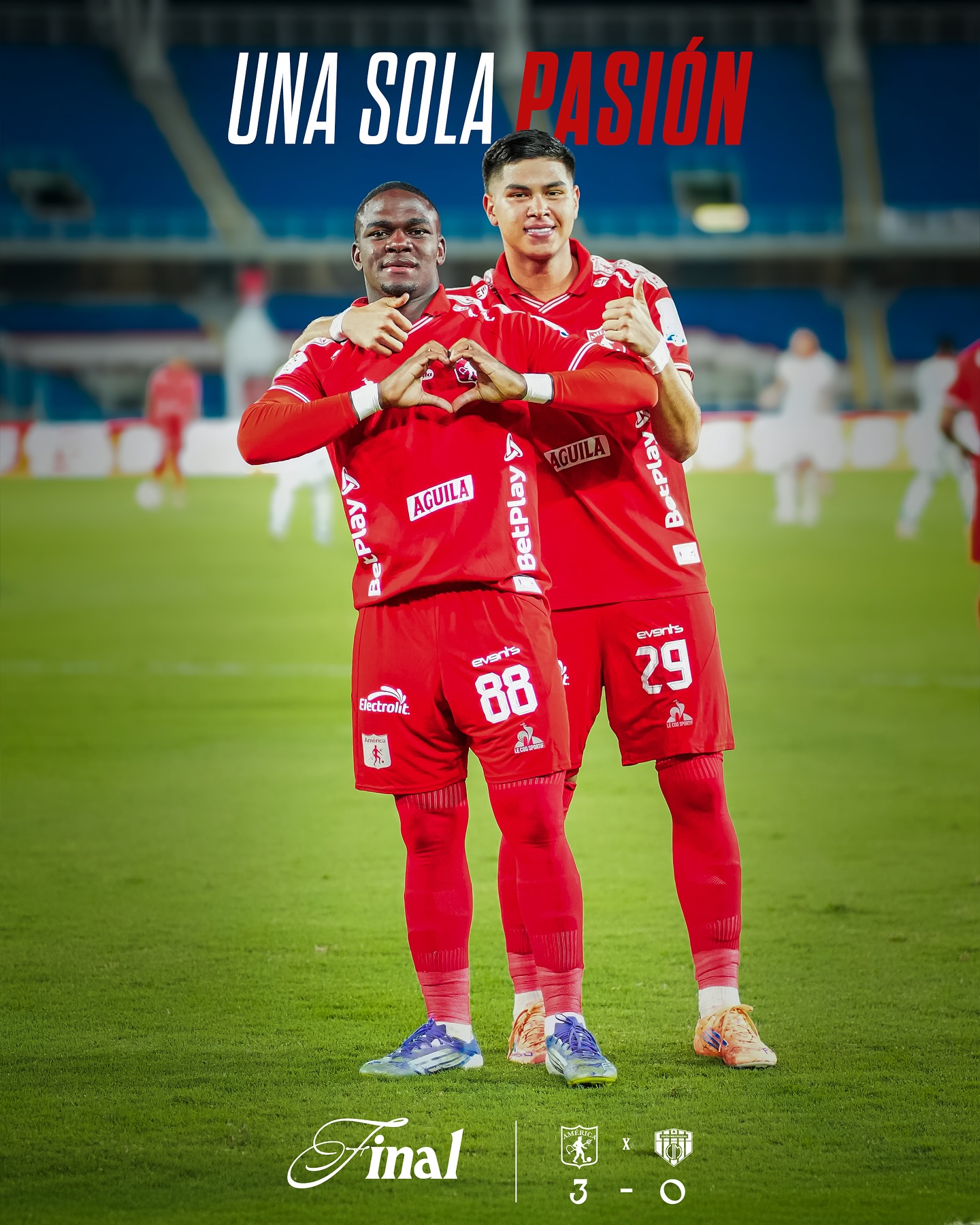 América de Cali cerca de la clasificación a los cuadrangulares finales