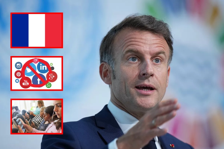 Francia propone prohibir redes sociales a menores