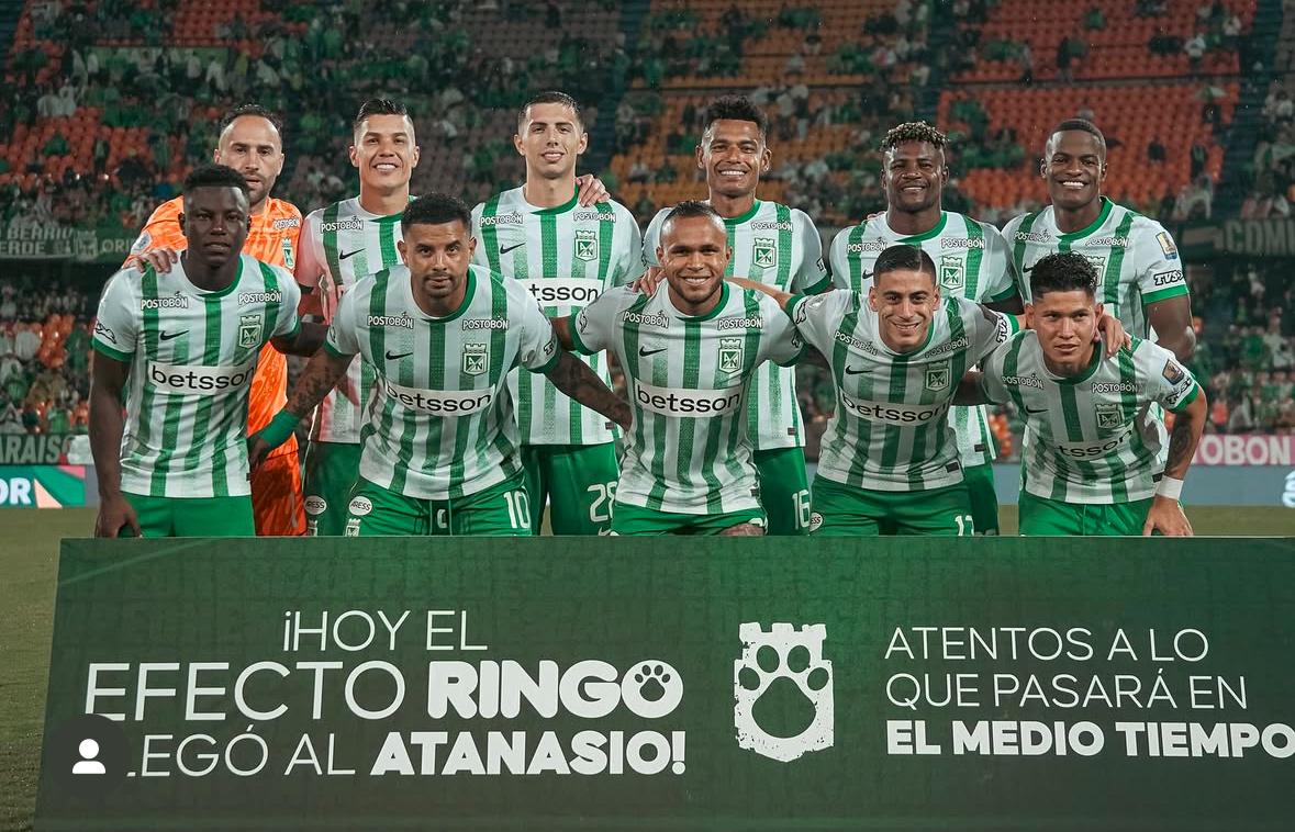 Matheus Uribe fue el heroe de Atletico Nacional
