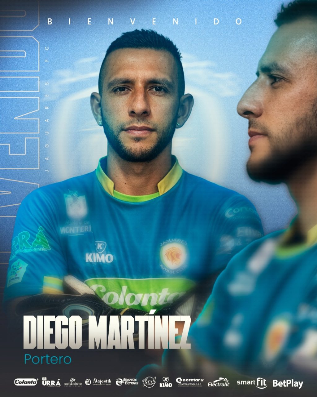 Oficial: Diego Martinez nuevo arquero de Jaguares de Montería