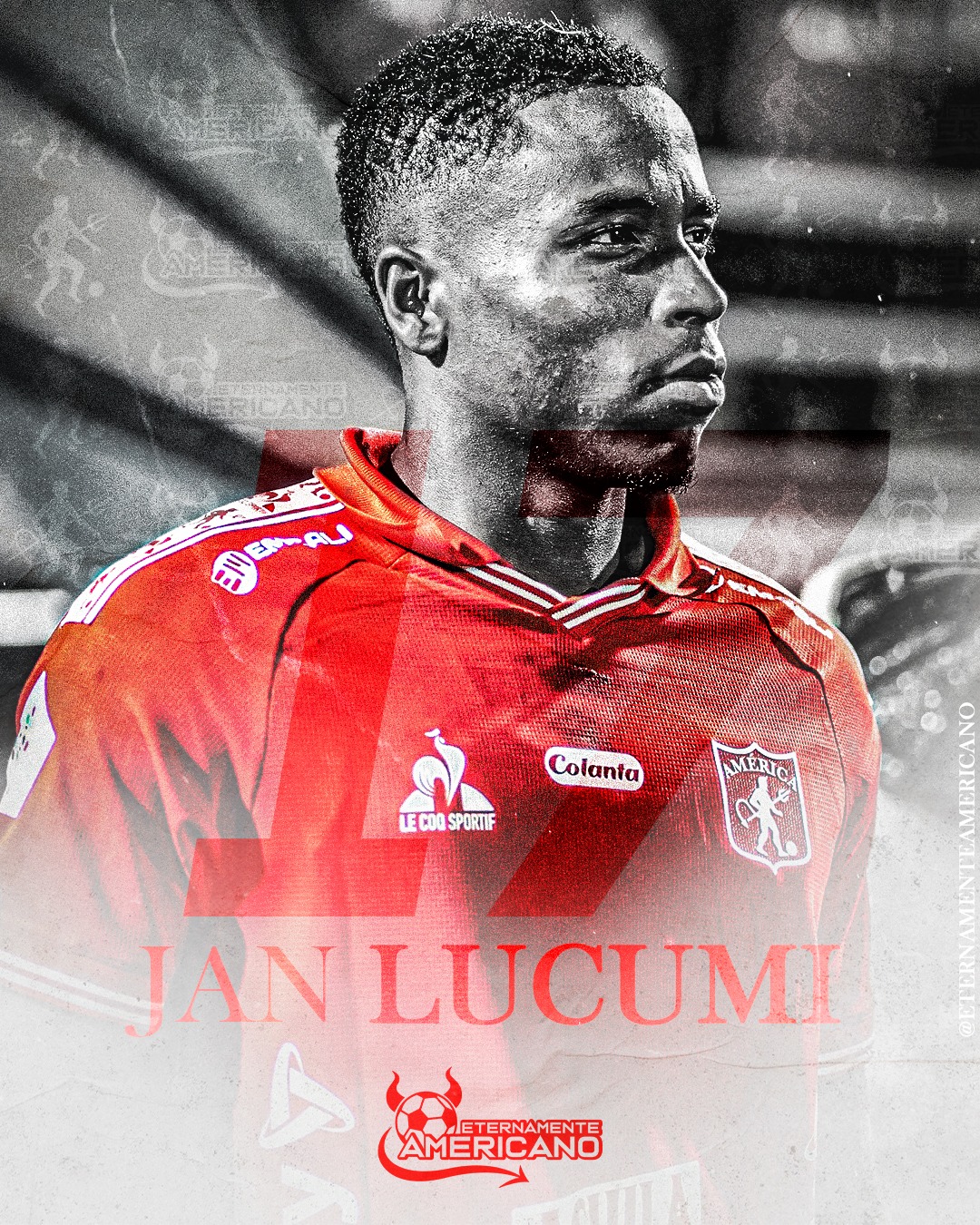 Rumor: América de Cali haría uso de compra por Jan Lucumi