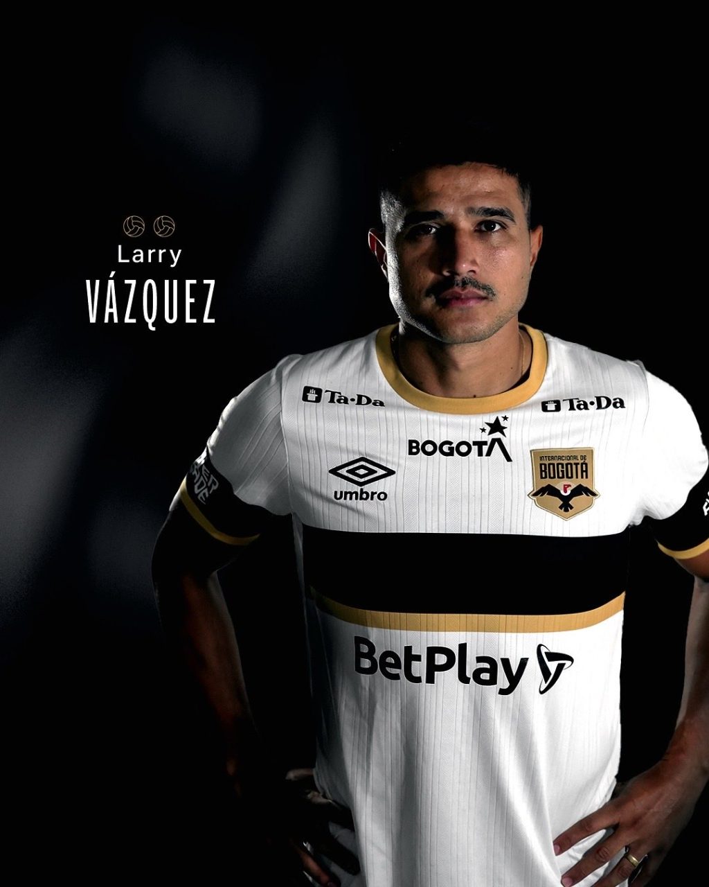 Oficial: Larry Vásquez nuevo jugador de Internacional de Bogotá