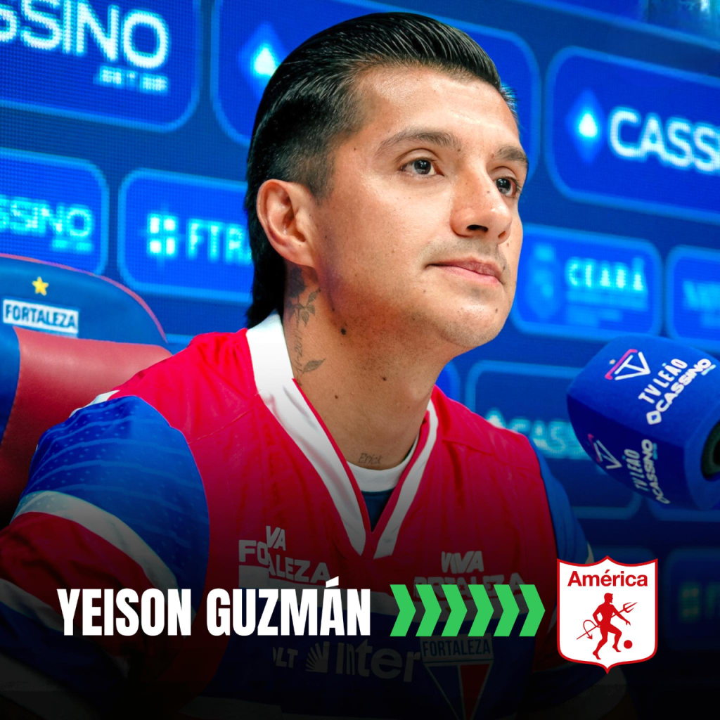 Rumor: Yeison Guzmán cada vez mas cerca de América de Cali