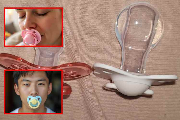 Adultos recurren a chupetes para aliviar el estrés cotidiano