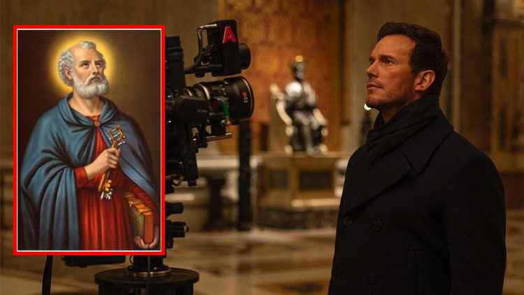 Chris Pratt filma documental sobre la tumba de San Pedro