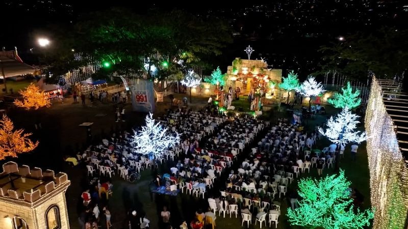 El municipio colombiano con el pesebre humano más grande del mundo: tradición y récord Guinness