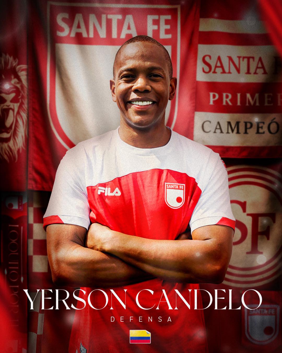 Oficial: Yerson Candelo nuevo jugador de Santa Fe