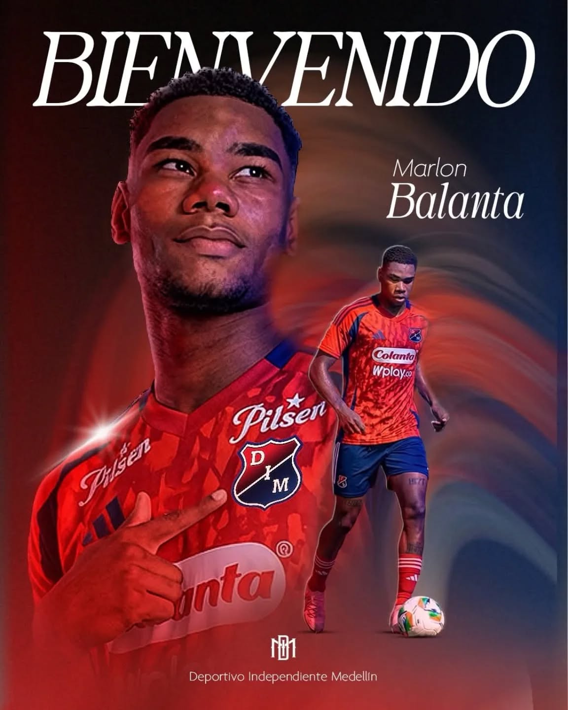 Oficial: Marlon Balanta, nuevo jugador del DIM
