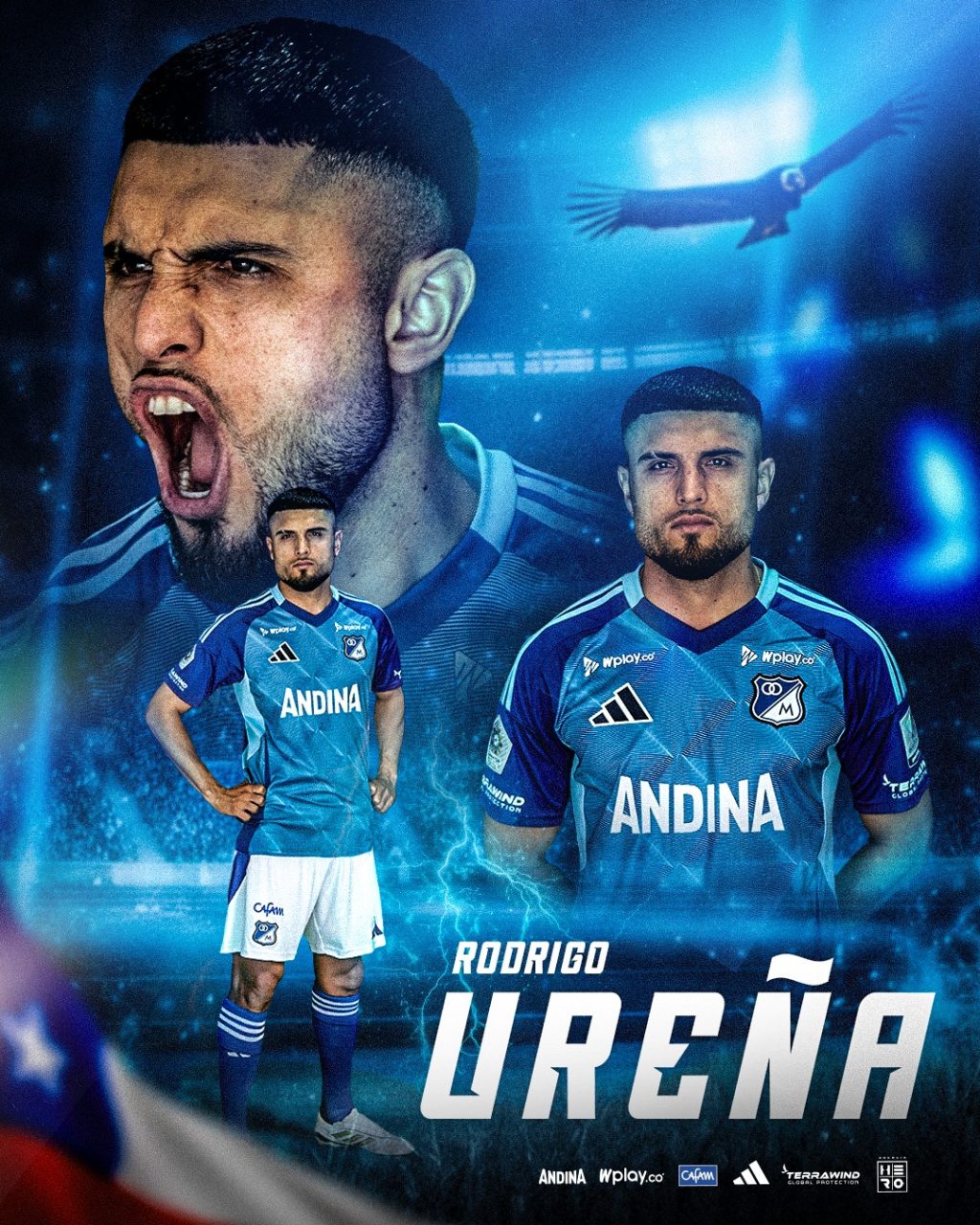 Oficial: Rodrigo Ureña nuevo jugador de Millonarios
