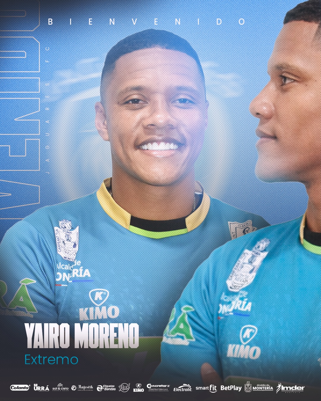 Oficial: Yairo Moreno nuevo jugador de Jaguares de Montería