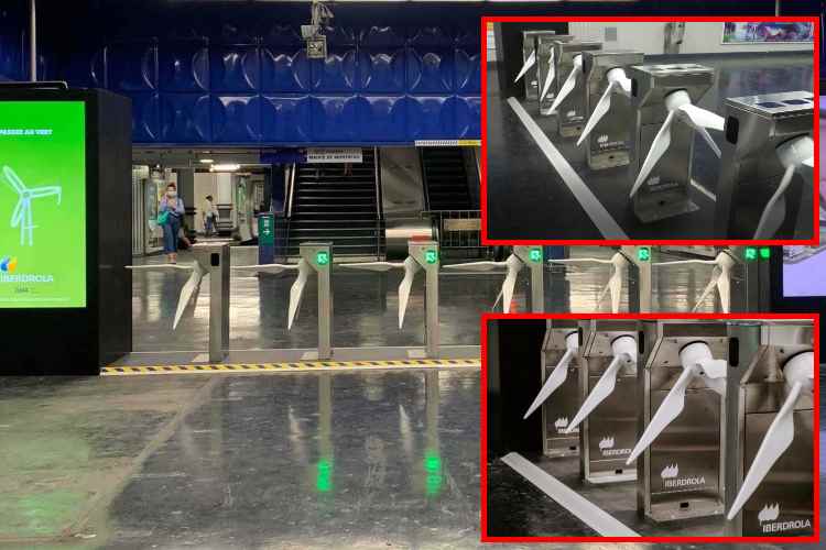 Energía limpia desde el metro de París