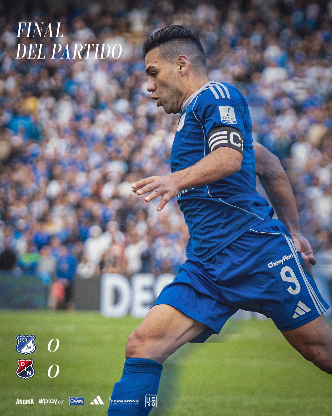 Millonarios empató de local ante el DIM