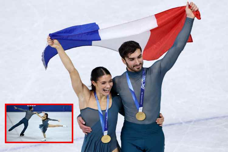 Francia conquista el oro en danza sobre hielo