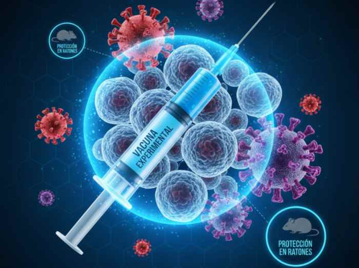 Vacuna universal contra virus respiratorios avanza en pruebas