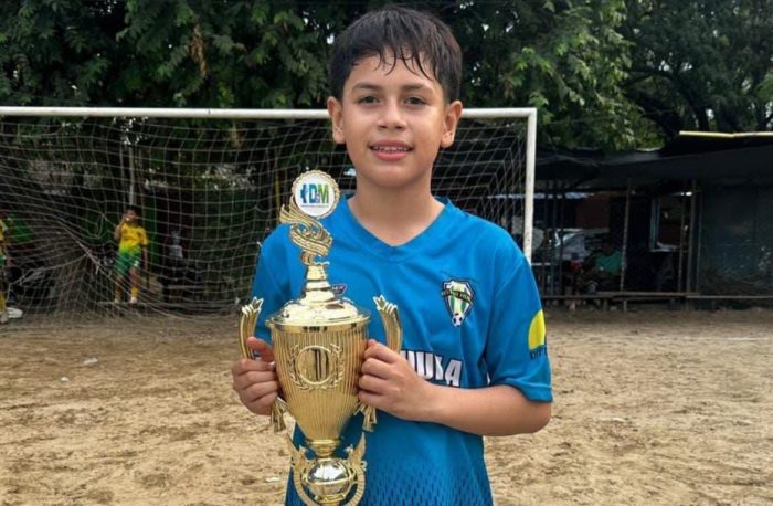 El huilense Thomas Santiago Ibarra Ramírez fue becado al 100 % por Talentos Envigado tras destacarse en veedurías en Medellín.
