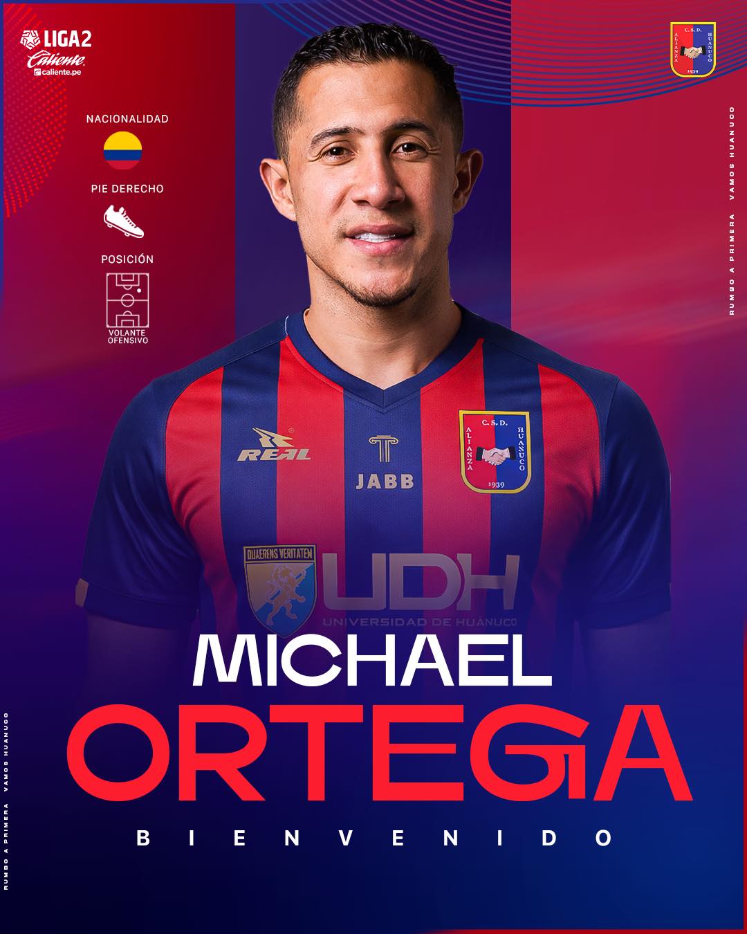 Oficial: Michael Ortega nuevo jugador de Alianza Univerisad de Huánuco