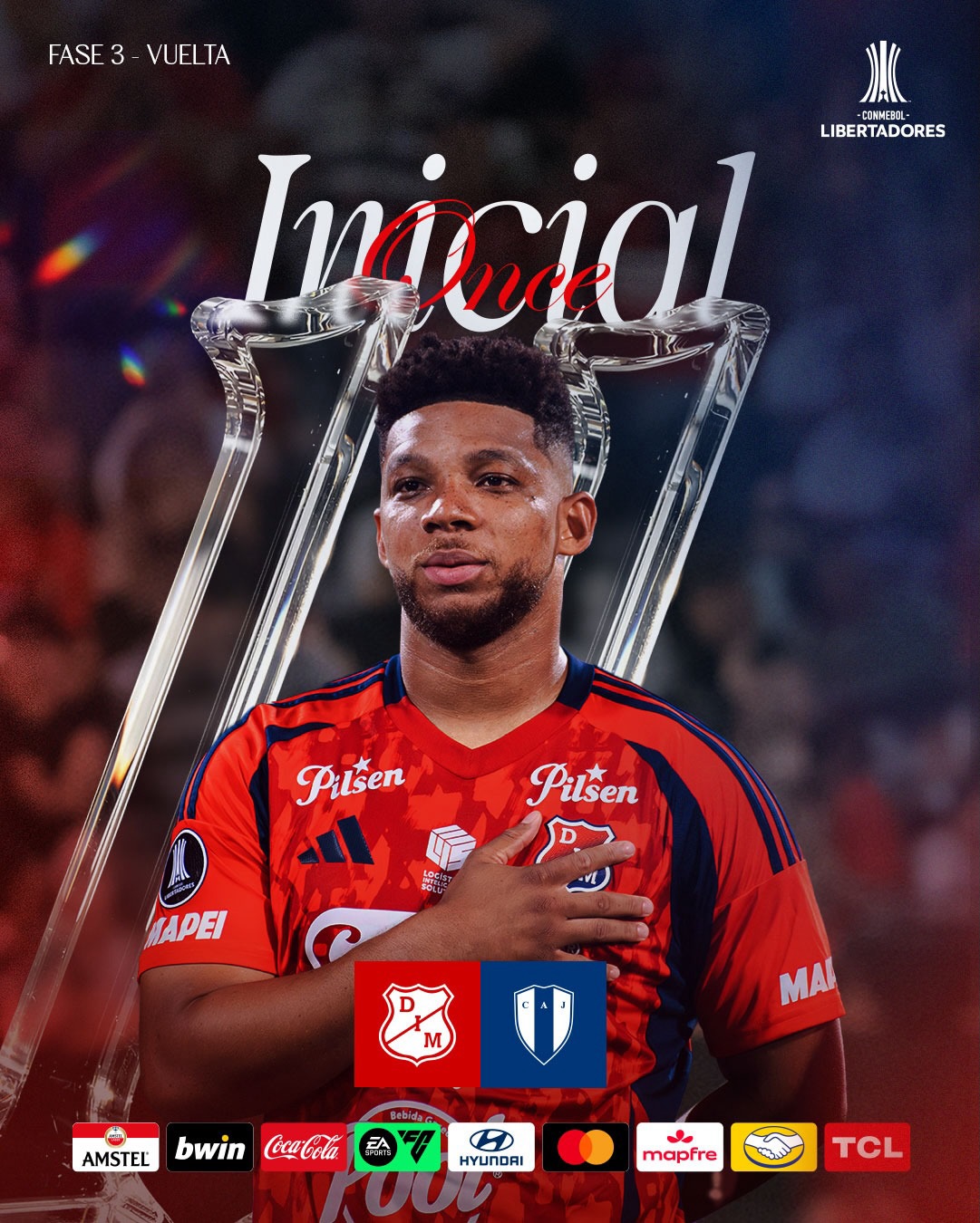 En Vivo: Ya se juega Medellín (Col) VS Juventud (Uru) por la fase 3 de Copa Libertadores