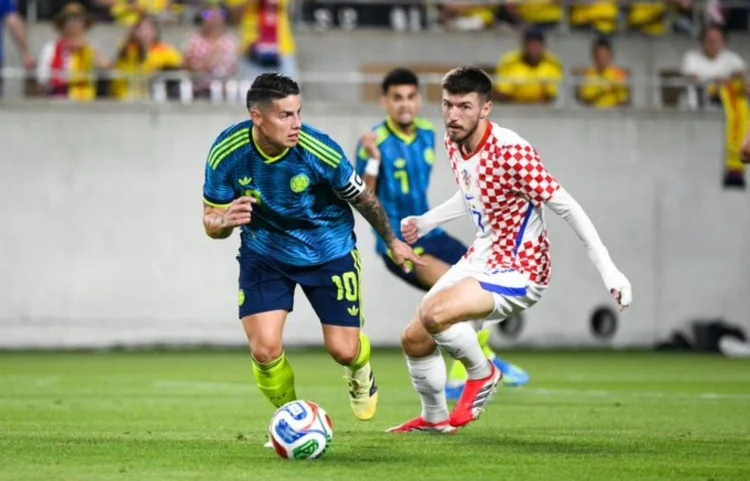 La Selección Colombia comenzó ganando desde los primeros minutos, pero errores defensivos y falta de