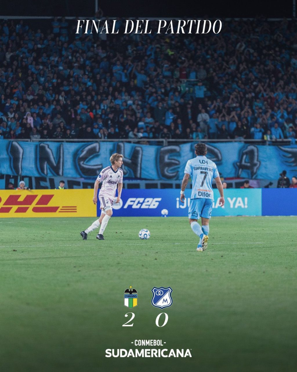 Un Circo Llamado Millonarios! Perdió en su debut en Copa Sudamericana en Chile