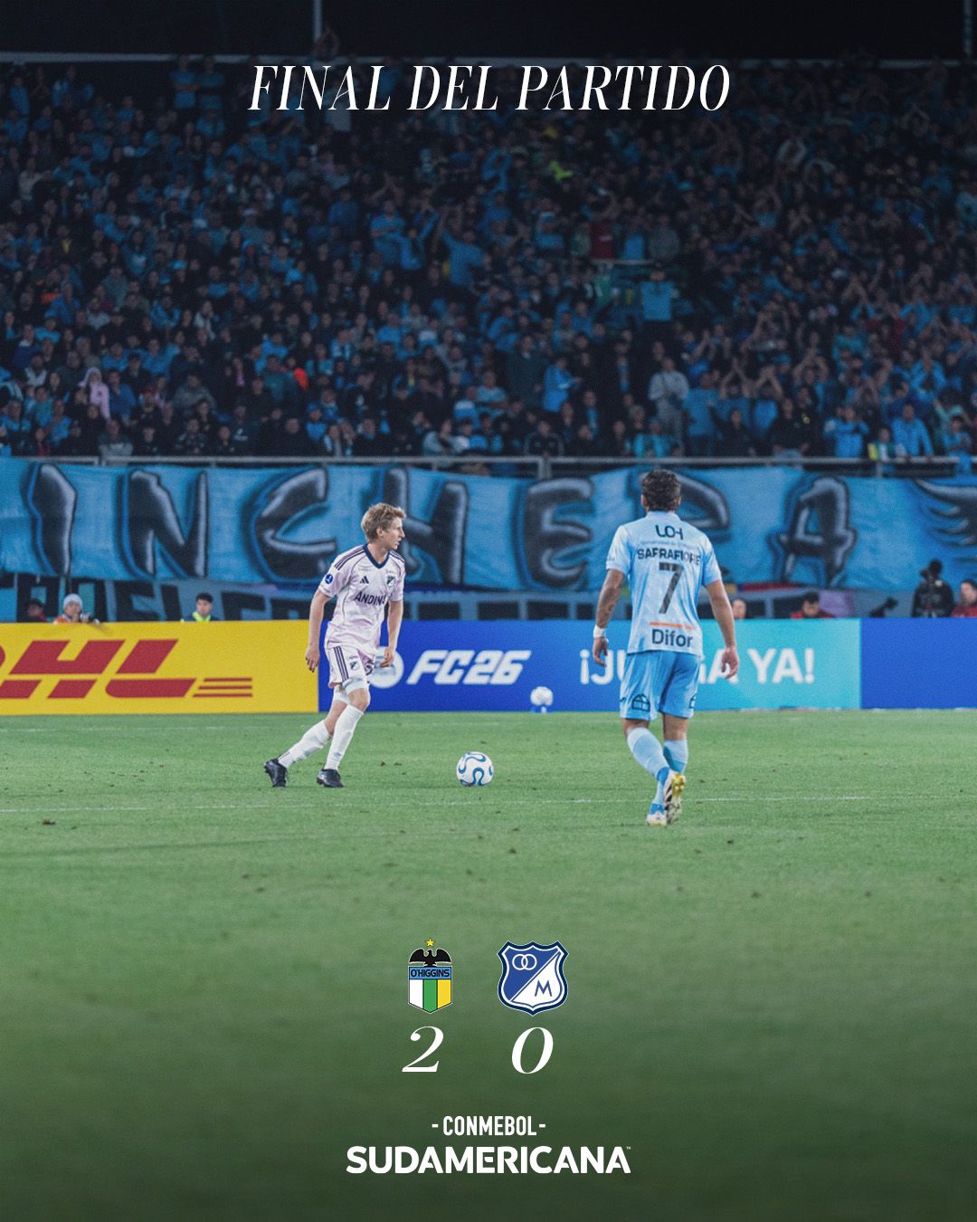 Un Circo Llamado Millonarios! Perdió en su debut en Copa Sudamericana en Chile