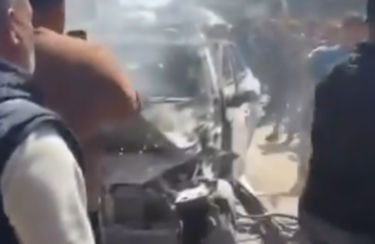 Ataque israelí contra un vehículo deja cuatro fallecidos en el oeste de Gaza