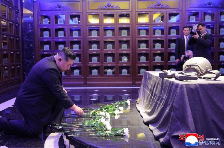 Corea del Norte inaugura un memorial por sus soldados caídos en Rusia