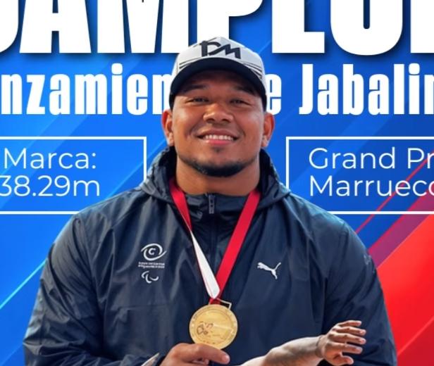 Diego Meneses campeón en jabalina