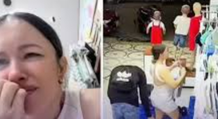 Video de seguridad capta a sujeto grabando a comerciante sin su consentimiento